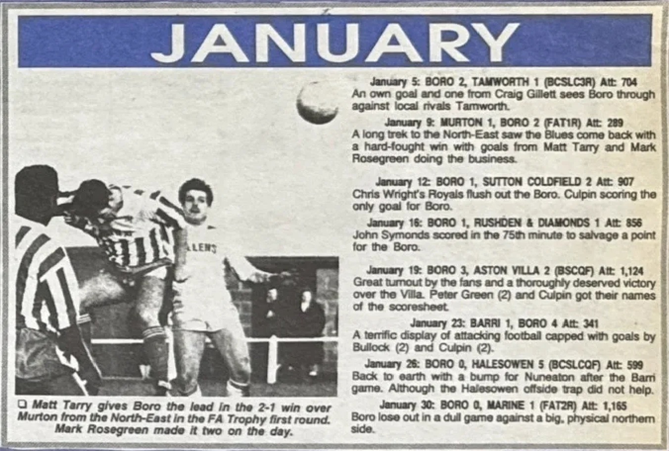 JANUARY